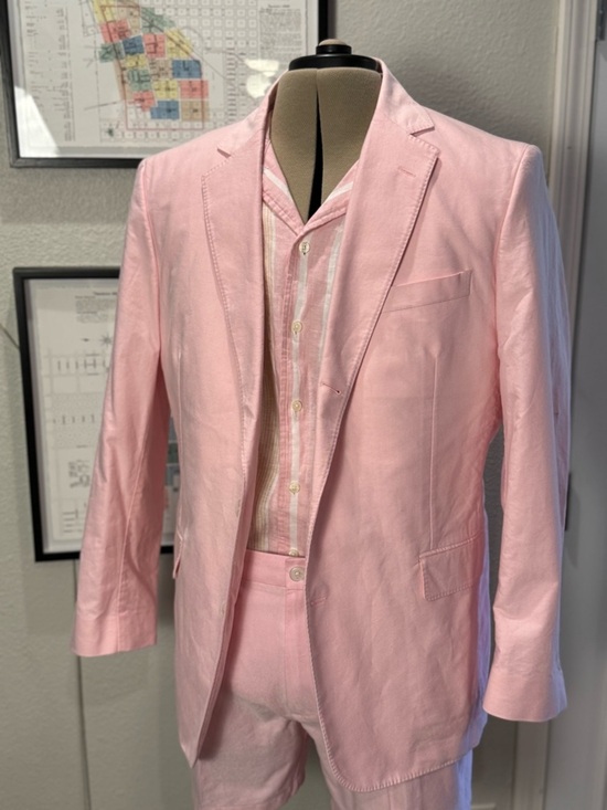 Brooks Brothers Other - Brooks Brother Men's Short Suit Pink Oxford Cloth